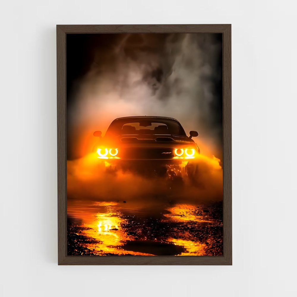 Poster Demon au Clair de Lune – affiche Dodge (vue 5)